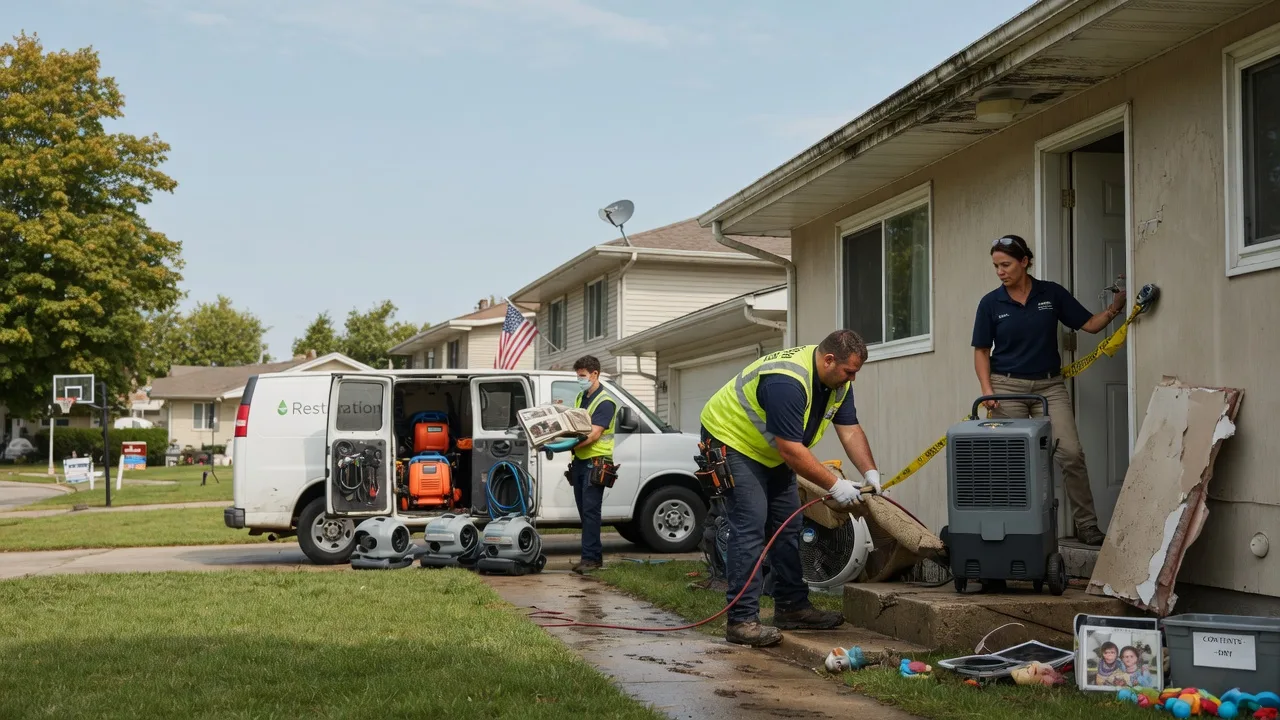 Water Damage Restoration in Campbell Hill, IL near me